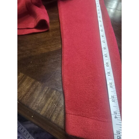 Columbia Omni Heat 1/4 Zip Red Pullover Thermal Fleece Jacket Mens Large - Picture 7 of 13